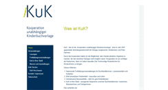 Desktop Screenshot of kuk-verlage.de